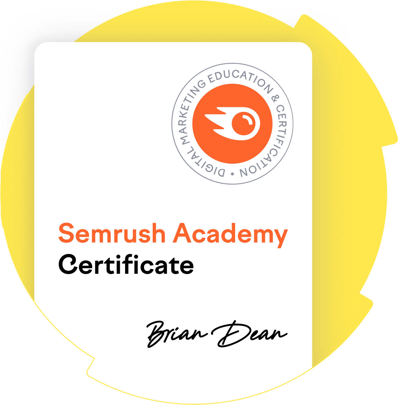 Digital Marketing Certification - Courses by Semrush Academy