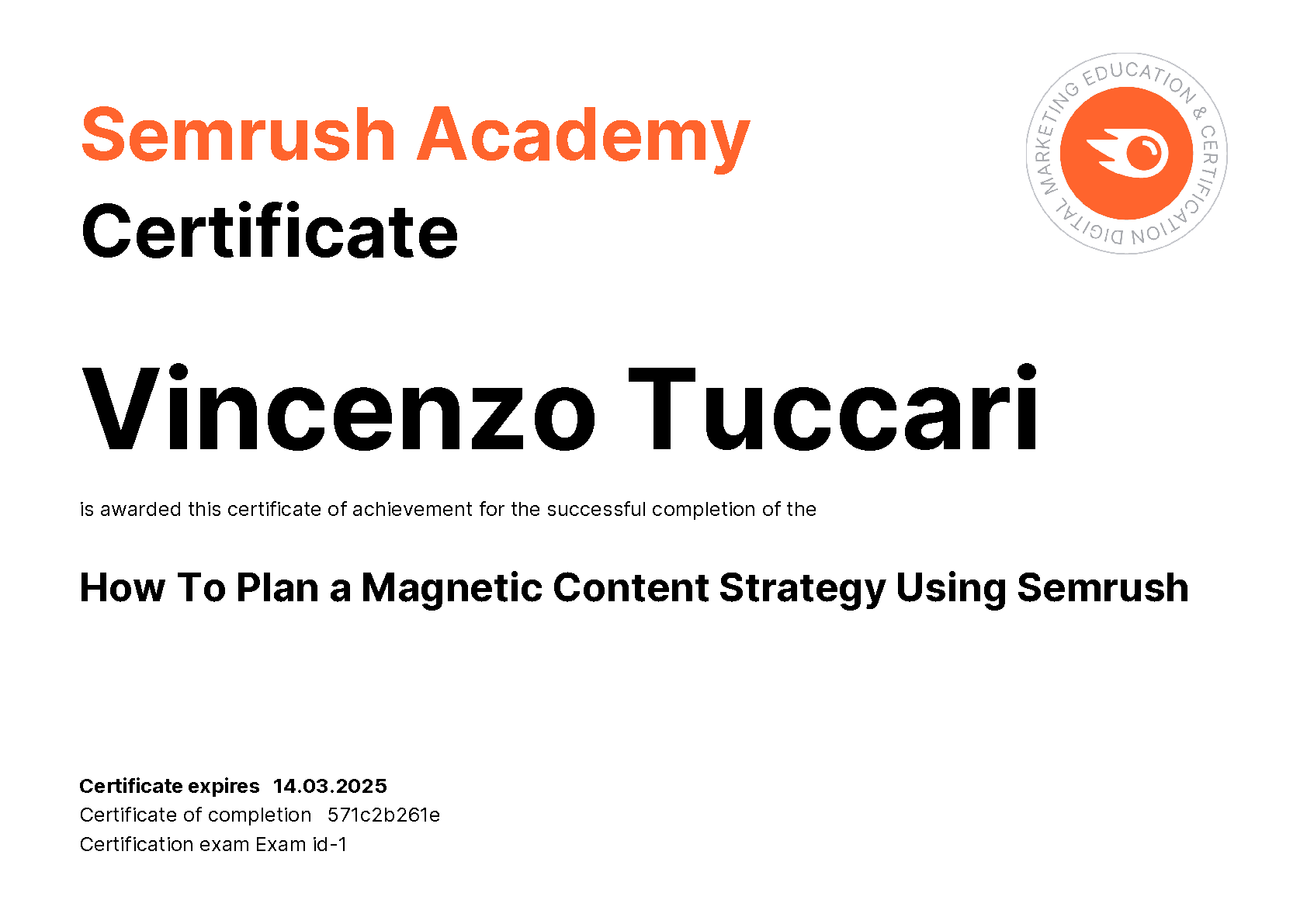 Content creation course for magnetic strategies
