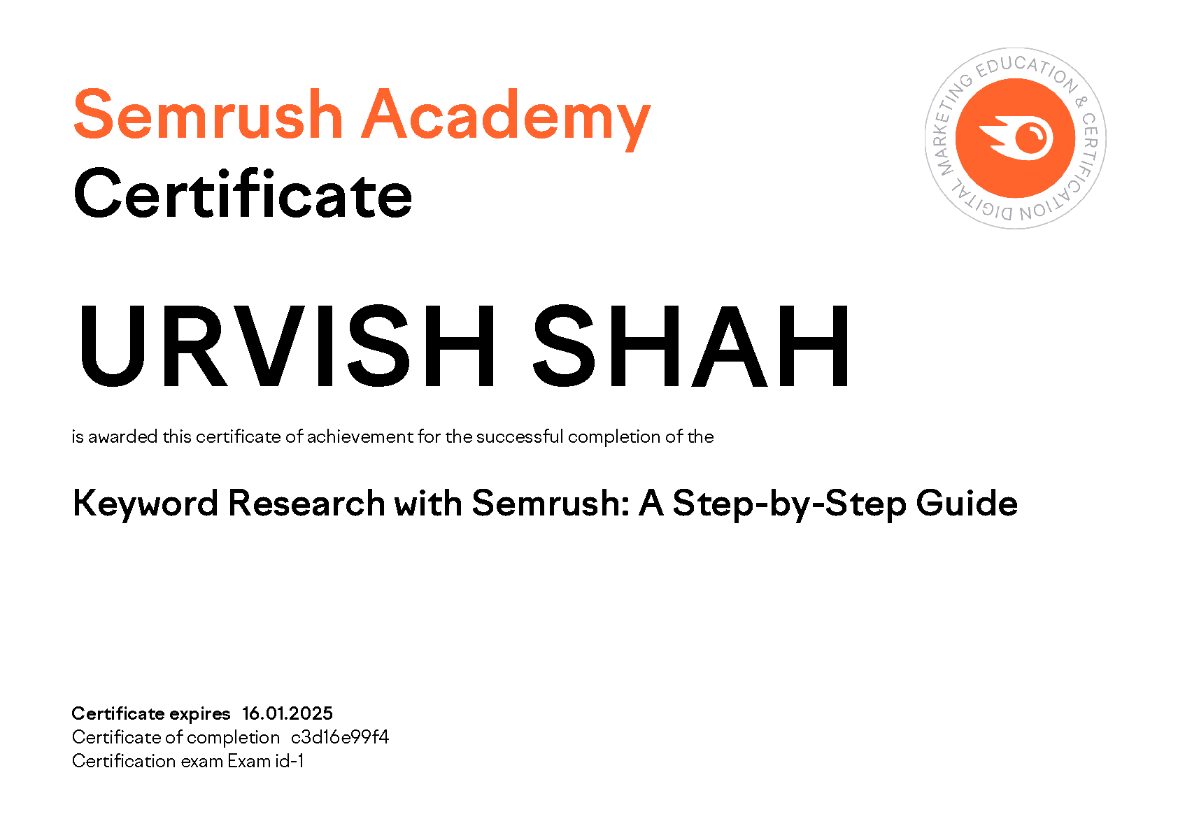 Step By Step Keyword Research Course Semrush Academy Step By Step Keyword Research Course Semrush Academy