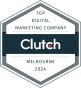 London, England, United Kingdom agency e intelligence wins Clutch Top Digital Marketing Agency Melbourne award