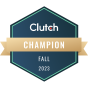 United States Agentur Coalition Technologies gewinnt den Clutch Champion Fall 2023.-Award