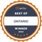 Toronto, Ontario, Canada agency Qode Media SEO Toronto wins UPCITY BEST OF ONTARIO WINNER 2022 award