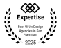 San Francisco, California, United States: Byrån Neuron - UX&#x2F;UI Design Agency vinner priset Best UI UX Design Agency San Francisco