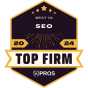 Toronto, Ontario, Canada Agentur Digital Commerce Partners gewinnt den Top 50 SEO Firm 2024 - 50Pros-Award