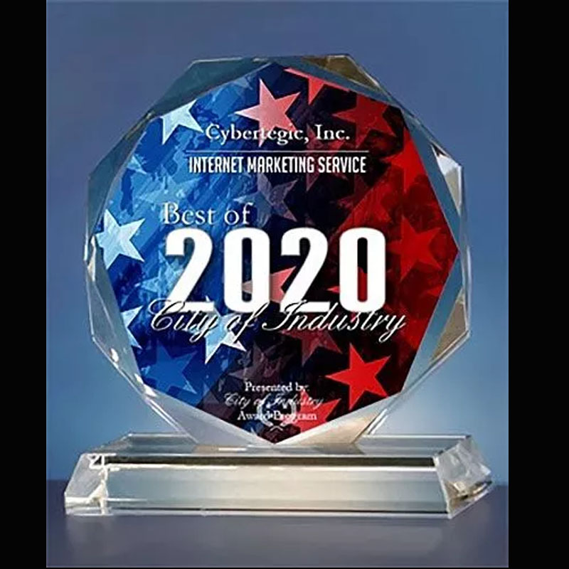 Los Angeles, California, United StatesのエージェンシーCybertegicはBest of 2020 City of Industry賞を獲得しています