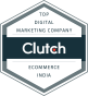 A agência e intelligence, de United Kingdom, conquistou o prêmio Clutch Top Digital Marketing Agency India