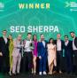 L'agenzia SEO Sherpa™ di Dubai, Dubai, United Arab Emirates ha vinto il riconoscimento MENA Search Awards Best Large SEO Agency 2023
