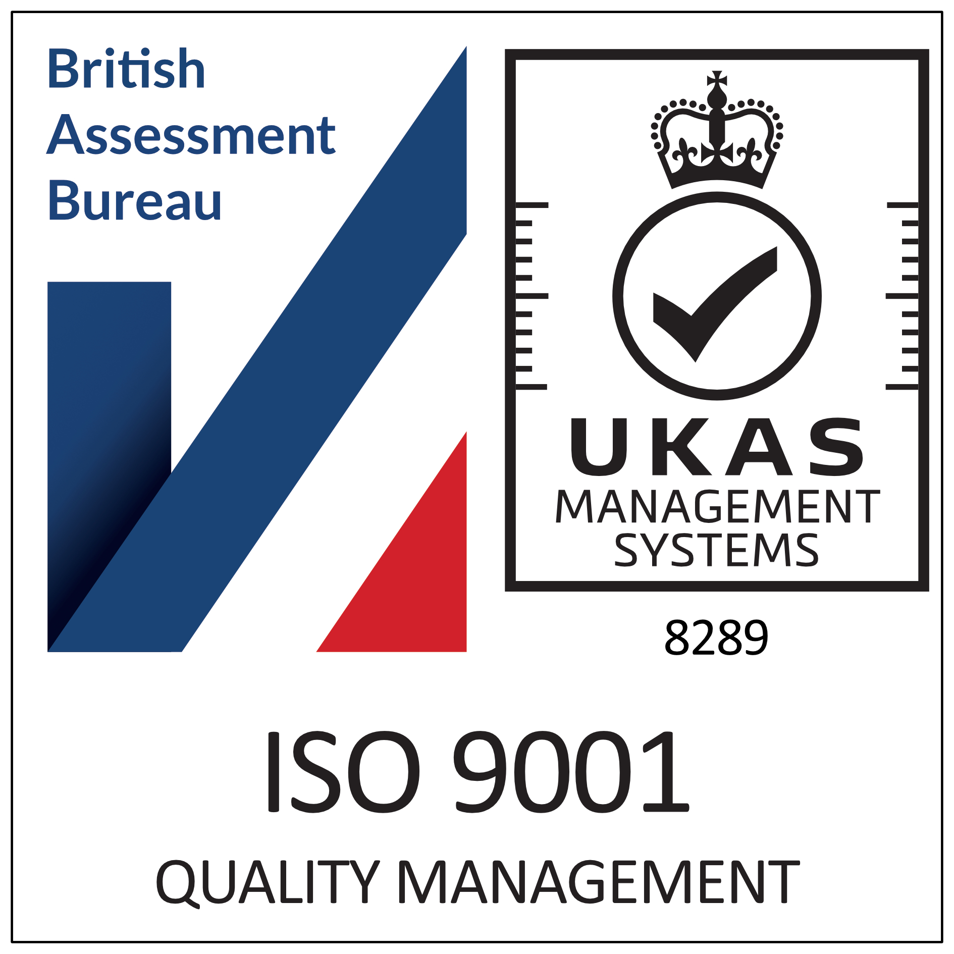 L'agenzia Plus Your Business di Cardiff, Wales, United Kingdom ha vinto il riconoscimento ISO 9001 certified