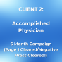 Williamsburg, Virginia, United States agency TheBestReputation helped Accomplished Physician - 6 Month Campaign - Pg 1 cleared, Neg Press Cleared grow their business with SEO and digital marketing