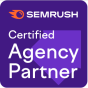 L'agenzia Crimson Park Digital di Charlotte, North Carolina, United States ha vinto il riconoscimento Semrush Certified Agency Partner