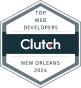 New Orleans, Louisiana, United States agency Online Optimism wins Clutch Top Web Developers New Orleans 2024 award