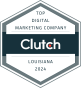 L'agenzia Online Optimism di New Orleans, Louisiana, United States ha vinto il riconoscimento Clutch Top Digital Marketing Company Louisiana 2024