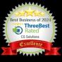 Mississauga, Ontario, Canada : L’agence CS Solutions Inc. remporte le prix ThreeBest Rated Web Development Mississauga