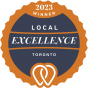 Toronto, Ontario, Canada agency Search Engine People wins Local Excellence Award Winner Toronto 2023 - UpCity award