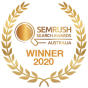 A agência Clearwater Agency, de Melbourne, Victoria, Australia, conquistou o prêmio 2020 SEMRush Search Awards - "Online Presence Breakthrough"