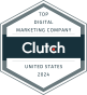 San Diego, California, United States 营销公司 Ignite Visibility (Sponsor) 获得了 Clutch Top Digital Marketing Agency 奖项