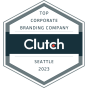 L'agenzia Wide Wind di Seattle, Washington, United States ha vinto il riconoscimento Top Corporate Branding Company Seattle 2023