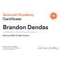 L'agenzia Convirtue di Denver, Colorado, United States ha vinto il riconoscimento Semrush Academy Certificate