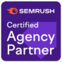 L'agenzia The Spectrum Group Online di California, United States ha vinto il riconoscimento 2023 Semrush Certified Agency Partner