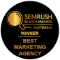 L'agenzia Living Online di Perth, Western Australia, Australia ha vinto il riconoscimento SEMrush Search Awards AU - Best Marketing Agency
