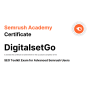 A agência DigitalsetGo, de Dubai, Dubai, United Arab Emirates, conquistou o prêmio SEO ToolKit Certificate