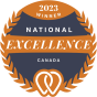 A agência Search Engine People, de Toronto, Ontario, Canada, conquistou o prêmio National Excellence Award Winner 2023 - UpCity