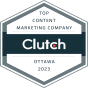 A agência GCOM Designs, de Canada, conquistou o prêmio Top Content Marketing Company