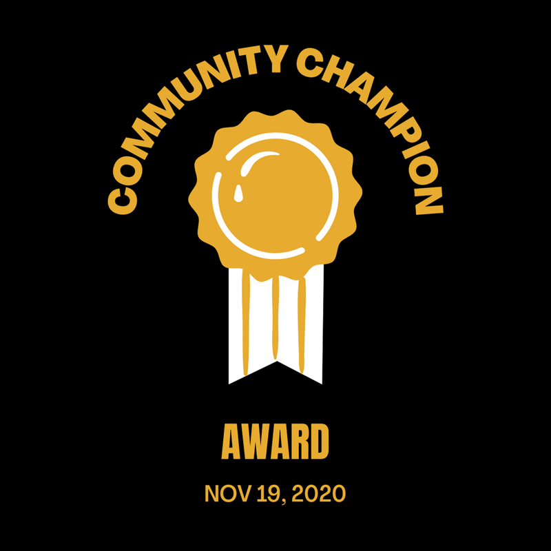 United States Agentur Xheight Studios - Smart SEO Solutions gewinnt den Community Champion Award-Award