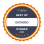 Ottawa, Ontario, Canada Agentur Sales Nash gewinnt den Best of Ontario 2023 by UpCity-Award