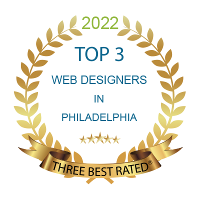 Philadelphia, Pennsylvania, United States agency SEO Locale wins Three Best Rated - Top 3 Web Designers in Philadelphia award