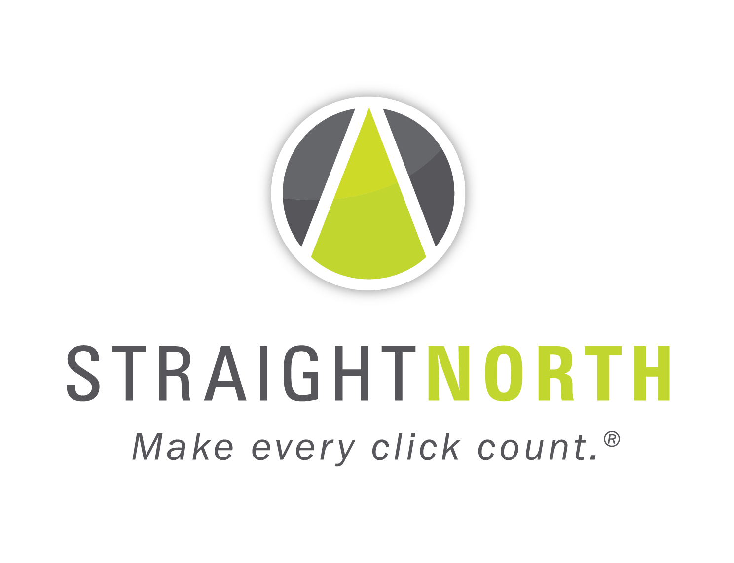 Straight North