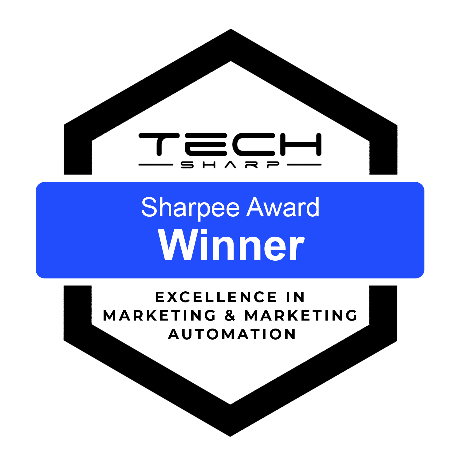 New York, United States Agentur Cleverman Inc. gewinnt den Sharpee Award for Excellence in Business Process Automation & Marketing-Award