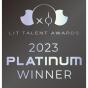 Los Angeles, California, United States Agentur HeartBeep Marketing gewinnt den 2023 Platinum LIT Talent Award Recipient-Award