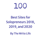 L'agenzia The Blogsmith di United States ha vinto il riconoscimento Best Sites for Solopreneurs 2018, 2019, and 2020