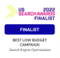 United States Agentur Zupo gewinnt den US Search Awards 2022 Finalist-Award