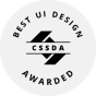 Michigan, United StatesのエージェンシーDorsay CreativeはCSSDA Best UI Design Award賞を獲得しています