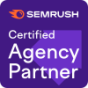 A agência believe.digital, de Bristol, England, United Kingdom, conquistou o prêmio Certified SEMRUSH Agency Partner