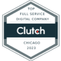Chicago, Illinois, United States Comrade Digital Marketing Agency giành được giải thưởng Top Full Service Digital Company in Chicago 2023 by Clutch 2023