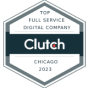 Chicago, Illinois, United States agency Comrade Digital Marketing Agency wins Top Full Service Digital Company in Chicago 2023 by Clutch 2023 award