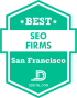 L'agenzia EnlightWorks di San Francisco, California, United States ha vinto il riconoscimento Top San Francisco SEO Firm