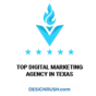 Agencja Allegiant Digital Marketing (lokalizacja: Austin, Texas, United States) zdobyła nagrodę Design Rush Top Digital Marketing Agency in Texas