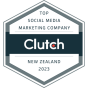 Sydney, New South Wales, Australia: Byrån Human Digital vinner priset Top Social Marketing NZ 2023 Clutch