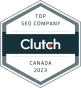 Toronto, Ontario, Canada agency Search Engine People wins Top SEO Company Canada 2023 - Clutch award