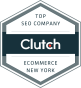 L'agenzia OpenMoves di Huntington, New York, United States ha vinto il riconoscimento Clutch Top SEO Company Ecommerce New York