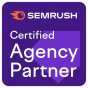 Berlin, Germany의 internetwarriors GmbH 에이전시는 Certified Agency Semrush Partner 수상 경력이 있습니다