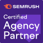 L'agenzia Search Revolutions di Dublin, Ohio, United States ha vinto il riconoscimento SEMRUSH Certified Agency Partner