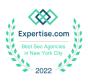 New York, United States agency Swarm Digital Marketing wins Expertise Best SEO Agency NYC 2022 - 23 award