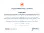 Tampa, Florida, United States Burrow Agency giành được giải thưởng Digital Marketing Certificate