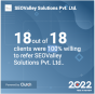 Bhopal, Madhya Pradesh, India SEOValley Solutions Private Limited, Top Ranked by Clutch ödülünü kazandı