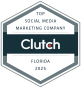L'agenzia Power Couch Media di Orlando, Florida, United States ha vinto il riconoscimento Clutch 2025 Top Social Media Marketing Agency in Florida